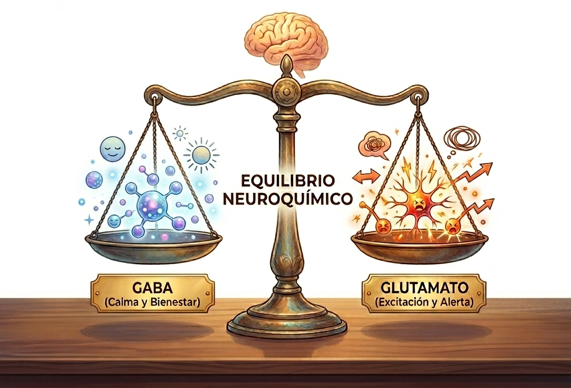 El papel del glutamato en el manejo de la ansiedad